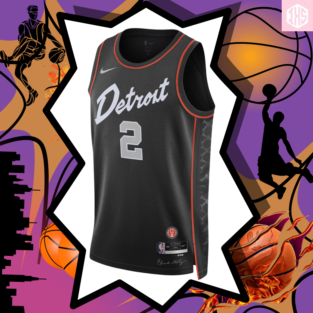 Detroit Pistons Nike City Edition 23/24 Jersey