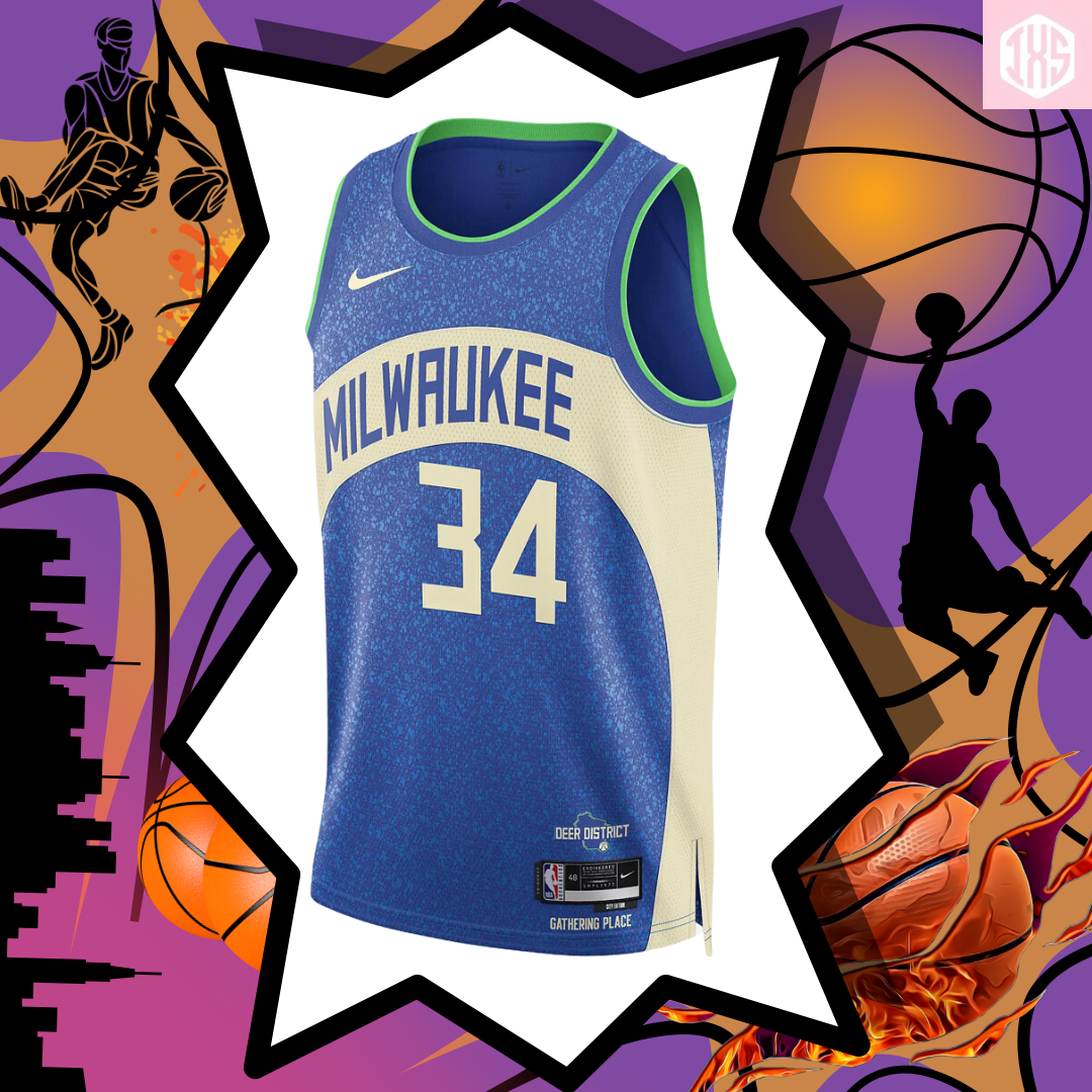 Milwaukee Bucks Nike City Edition 23/24 Jersey