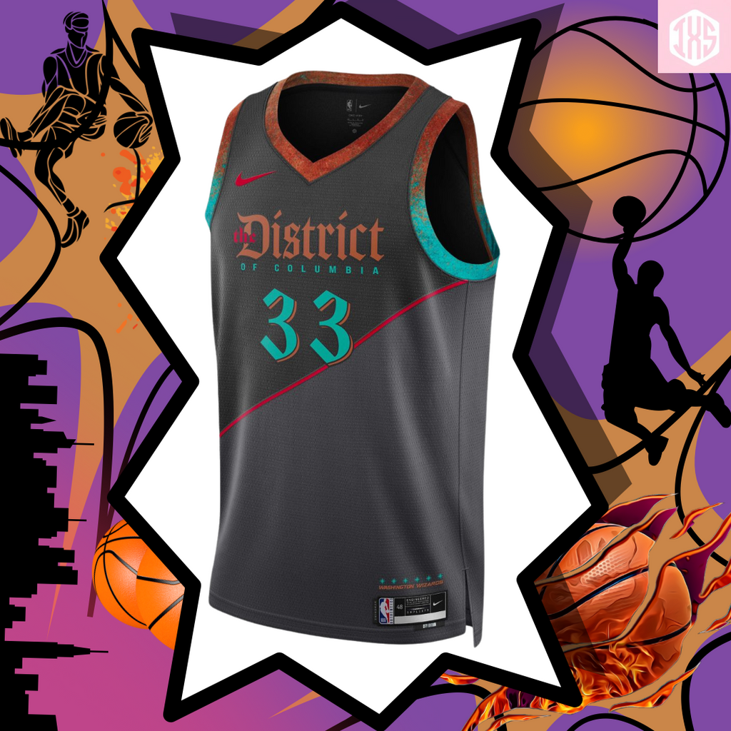 Washington Wizards Nike City Edition 23/24 Jersey