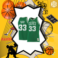Boston Celtics M&N Larry Bird 1985/96 Hardwood Classics Jersey
