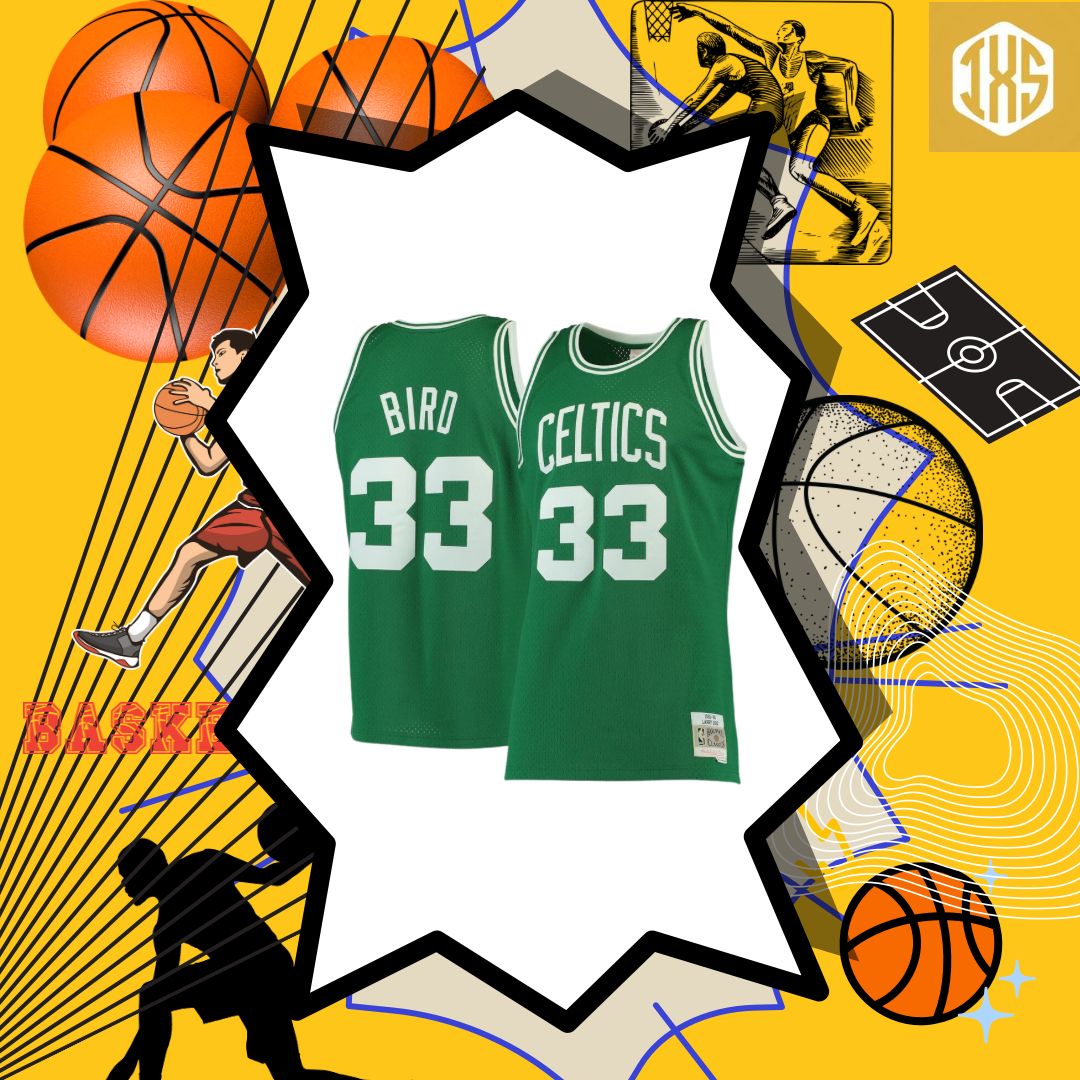 Boston Celtics M&N Larry Bird 1985/96 Hardwood Classics Jersey