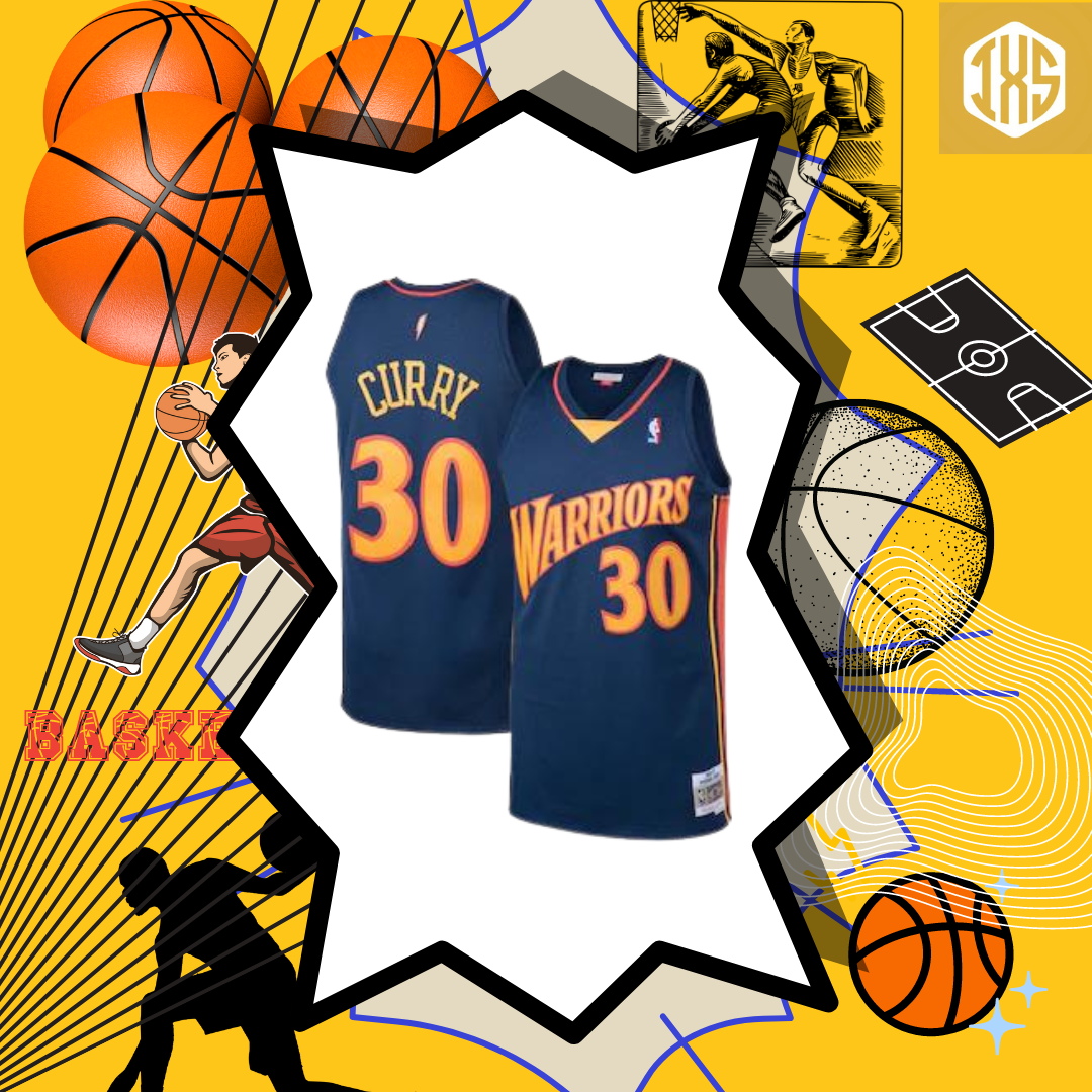 Golden State Warriors M&N Stephen Curry 2009/10 Hardwood Classics Jersey