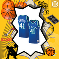 Dallas Mavericks M&N Dirk Nowitzki 1998/99 Hardwood Classics Jersey