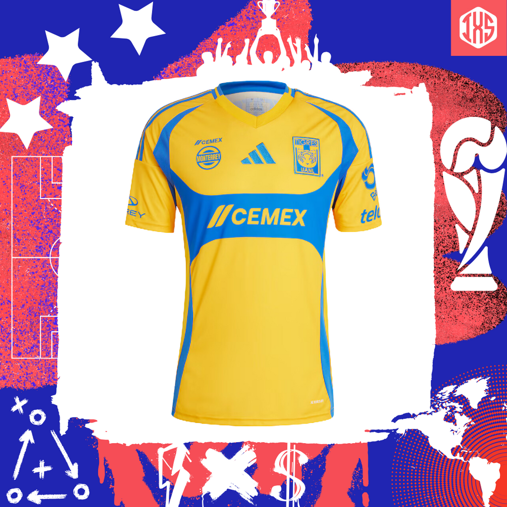 Tigres UANL Adidas Home 24/25 Players Edition Jersey